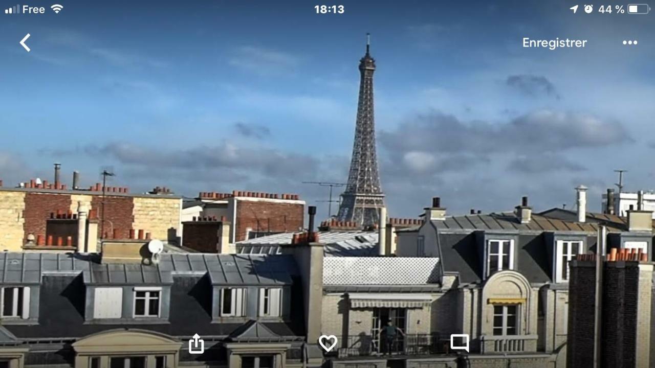 Eiffel Tower Studio Lacoste Париж Екстер'єр фото
